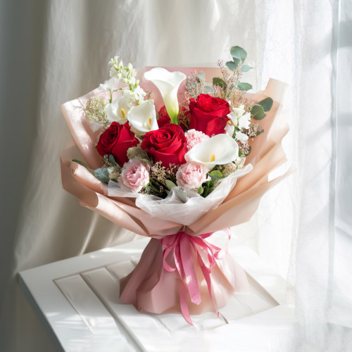 How to sell Oriental lilies on Valentine's Day at Orchard Road